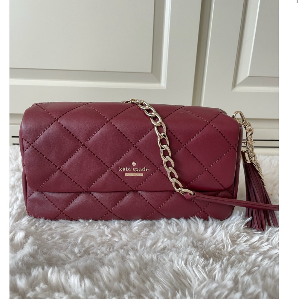 Kate spade Emerson shoulder bag burgundy